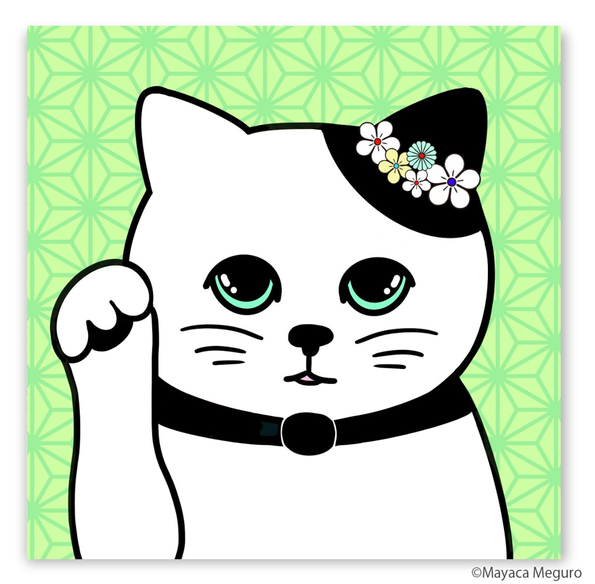 招き猫リトルハットLucky Cat Little Hat